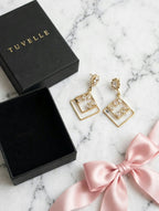 Serena Teardrop Sparkle Earrings